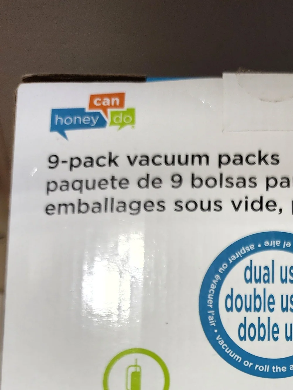Vacuum Storage Bags  9 Pack - Heavy Duty- Reusable Space Savers New With Tags